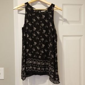 Black dress tank